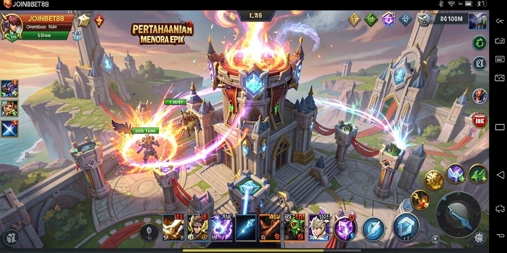 Tampilan gameplay epik dari JOINBET88 yang mendebarkan.