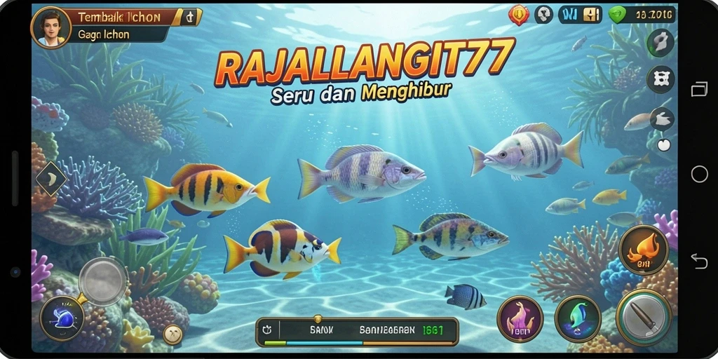 Tampilan gameplay RAJALANGIT77 yang seru dan menantang.