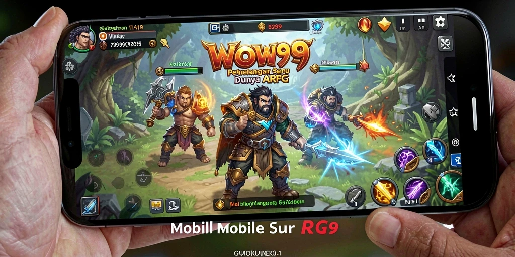 Screenshot menunjukkan aksi seru dalam pertempuran ARPG yang mendebarkan.